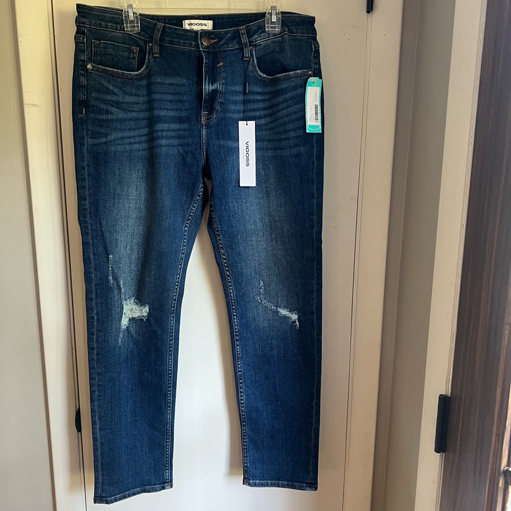 NWT Vigoss Thompson Tomboy Straight Jean 16